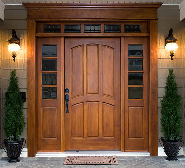 Installation, repair, and adjustment of wooden doors and frames.